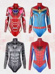 Women's Spider-man 3d Digital Printed One-piece Swimsuit venom