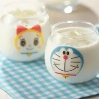 在飛比找樂天市場購物網優惠-日本製 哆啦A夢 不倒翁玻璃杯 哆啦美 Doraemon 玻