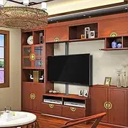 Adjustable TV Bracket TV Floor Stand， 360 Degree Rotating Frame, LCD TV Floor Stand, for 37-75 Inch LED Screen Electric TV Lift (Size : 110-135cm)