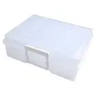 Containers Photo Storage Box Jewelry Sorting Tool Transparent Wi/ A Handle
