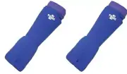 2pc Adams Trace Football Hand Guard Protection Padding Blue Men M 101-150lbs