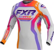 FXR Revo 2025 Motocross Jersey, purple-orange, Size 2XL for Men Purple Orange