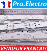 Set Of 6: LED BAR TV 65P718 65P715 TCL-65V8-3030FC-3X16-LX20191127 LVU650NDEL