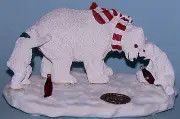 Coca Cola Heritage Collection, Cavanaugh "Bear Play" Polar Bear, play w Dad 1995