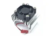 Alloy 540/550 Motor Heatsink Radiator Fan JST Connector for 1/8 1/10 RC Car Part