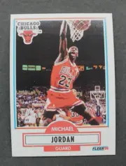 1990-91 Fleer basketball complete set (1-198) MINT+ Michael Jordan #26, Pippen