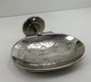 Handmade Solid Brass Soap Holder,Handcrafted Wall Soap Dish ,Brass design