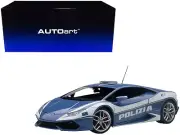 Autoart 74609 Lamborghini Huracan LP610 Police Car 1/18 Model Car