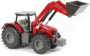 SIKU 1985 Farmer Massey Ferguson with Front Loader, Red