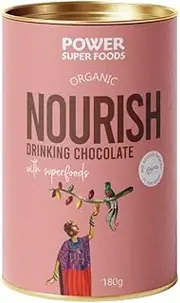 Power Super Foods Nourish Drinking Chocolate Organic, 180g
