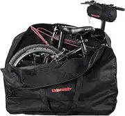 [CamGo] Folding Bicycle Carrier Bag Bike Travel Case Outdoors Carrying Bag for 20inch Bike (Black, 20 inch)