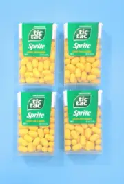 Tic Tac Sprite Lemon-Lime Flavoured Candy 1 oz. Set of 4