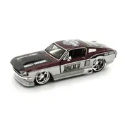 Maisto Licensed 1:24 Scale Harley Davidson Ford Mustang GT 1967 Diecast Model Car Brown&Silver
