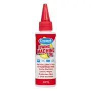 Triumph Sewing Machine Oil, 60ml, suitable for sewing machines, overlockers etc