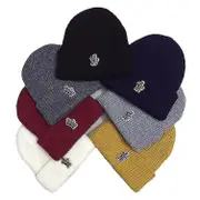 Unisex Adult Knitted Cap Beanie Hat black