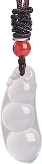 [Generic] Necklaces Jade Necklace Natural Ice Seed Chalcedony Fudou Pendant Jade Pendant Pendant Elegant Luxury Jewelry Necklace Women's Pendants
