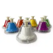 Desk Bells 8 Notes Metal Hand Bells Bells Percussion A2B0