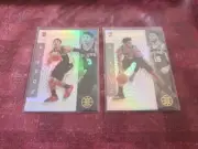 2019-20 Panini Illusions Keldon Johnson/Quinndary Weatherspoon RC Cards - Spurs