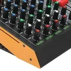 (US Plug)SM4 4 Channel Mixer 4 Channel Mixing Console With Dual Wireless HG