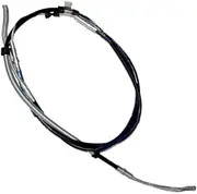 AEspares Rear Hand Brake Cable Assembly Length 96" Compatible With Mahindra Thar Bolero