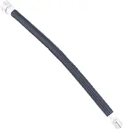 Xinhuju Tyre Inflator Extension Tube, Inflator Tube Thread Flexible Pump Tube Rubber Hose for , Pram, Trailer, Caravan, Motorcycle