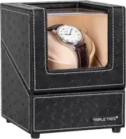 Triple Tree Single Watch Winder For Automatic Watches