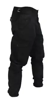 WWK Mens / Kids Army Combat Work Trousers Pants Combats Cargo Pockets Heavy Duty
