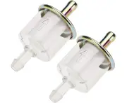 OTOTEC 2pcs Fuel Filter Inline Cartridge Fuel Filter for 8mm Fuel Pipe Compatible with Countax Compatible with Westwood Compatible with Hayter Mowers Parts