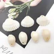 20pcs Natural Sea Shells Conch Coquillage Beads Pendant Craft DIY Jewelry Mak-EO