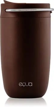 Equa Brown/Silver thermos cup 300 ml