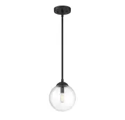 Meridian Light Trends 1-Light Mini Pendant in Matte Black Brand NEW In Box
