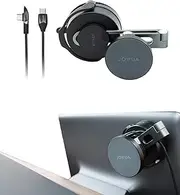 Jowua 6D Invisible Foldaway car Mount Compatible with magsafe Compatible with Tesla Model 3/ Y, Model S/X Plaid with Wireless Charging (Wireless Charging)