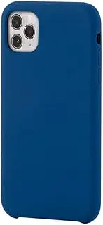 Monoprice iPhone 11 Pro (5.8) Soft Touch Case - Blue - Protects Phone from Light Bumps and Scratches - Form Collection
