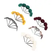 30Pcs Polishing Buffing Wheel Kit Metal With 0.4cm Shank Power Tool.