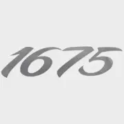 Lund Boat Brand Decal 2320597 | 1675 Metallic Silver 6 x 1 1/2 Inch