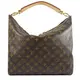 【9.5成新】Louis Vuitton LV M40587 Sully MM 經典花紋仕女肩背包現金價$31,800