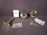 Roper Lock Box Single Cylinder Brass Dead Bolt KA2500