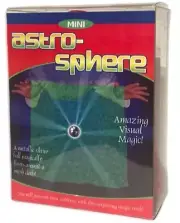 MINI ASTRO-SPHERE Floating Silver Ball Magic Trick Zombie See Thru Cloth Flying