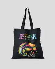 [Skylark] Skylark Men's Psychedelic Eco Bag in Black One Size Black