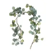 150cm Christmas Table Greenery Garland Eucalyptus Artificial Leaf Xmas Décor