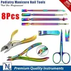 Cuticle Nail Care Tools Manicure Set Nail Pusher Cuticle Remover Cutter Scissors