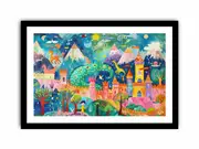 Kids Nursery Art Art Framed print