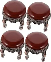 ERINGOGO Miniature Wooden Stool Scale Mini House Decor Mini Furniture for Home Decorative Models Random