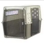 Giant Double Door Plastic Crate 1 Count By Miller Manufacturing Co
