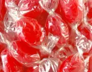 150G BULK BAG TILLEY'S TILLEYS SHERBET STRAWBERRIES HARD CANDY FRUITY FLAVOUR