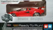 1/12 Tamiya RC Countach '80s Lamborghini LP500S TamTech Gear GT-01 2wd RTR Model