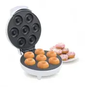 Mini Donut Maker for Home Use - 7 Donut Capacity, 1000W Power, Non-Stick Coat...