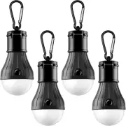 FLY2SKY Tent Lamp Portable LED Tent Lights 4 Packs Hook Hurricane Emergency LED