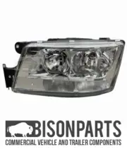 "FITS MAN TGX ELECTRIC HEADLAMP & DAY TIME RUNNING LIGHT PASSENGER SIDE LH