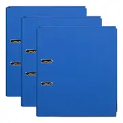3x Marbig PE Lever Arch File Folder A4 Document Filing Organiser Holder Marine